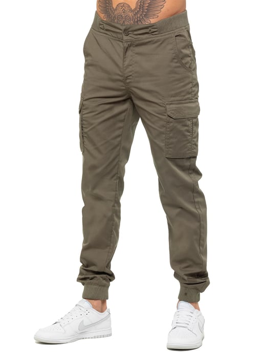 Enzo | Mens Cargo Trousers - Image 1