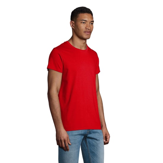 SOLS Mens Crusader Organic T-Shirt (Red) - Image 5