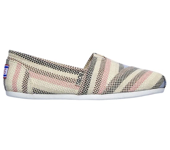 Skechers Bob Plush Strip Women’s Slip On Shoes in Multicolour
