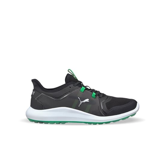 PUMA Ignite Fasten8 Golf Lace-Up Black Synthetic Mens Trainers 194708 01