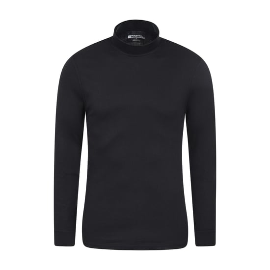 Mountain Warehouse Heren Meribel Schildpad Hals Base Layer Top (Zwart) - Image 1