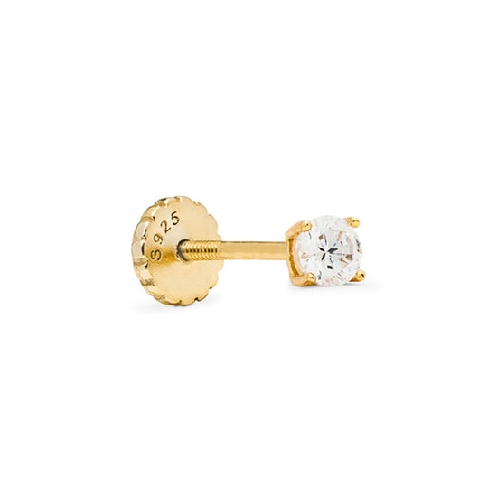 Piercing Luxenter Dali Sterling Silver 925 och Briljant Zirkonia 18 karat gul guldfinish - Image 1