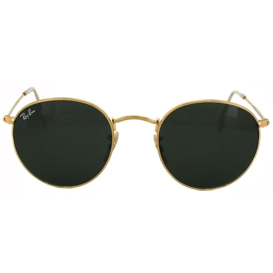 Ray-Ban Zonnebril Ronde Metalen 3447 001 Goud Groen 50mm - Image 1