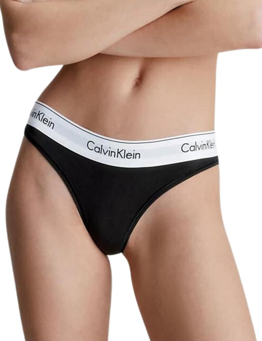 0000F3786E Calvin Klein Moderne Katoenen String - Image 1