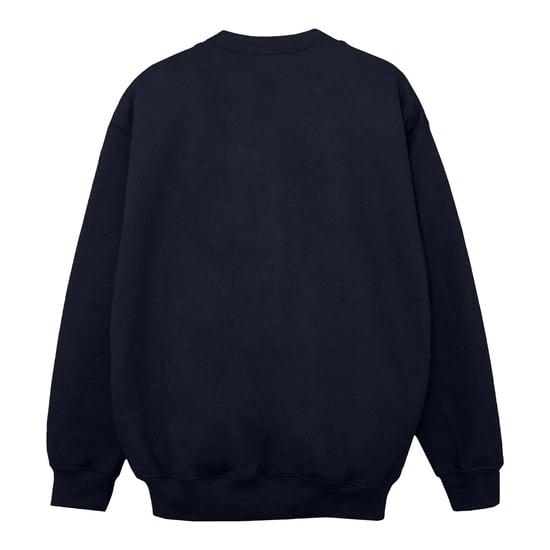 Disney Girls Lilo And Stitch Stitch Christmas Sweatshirt (Navy Blue)