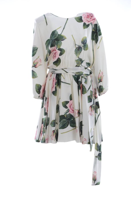 Dolce & Gabbana Kvinnor Blommor Långklänning - Image 1