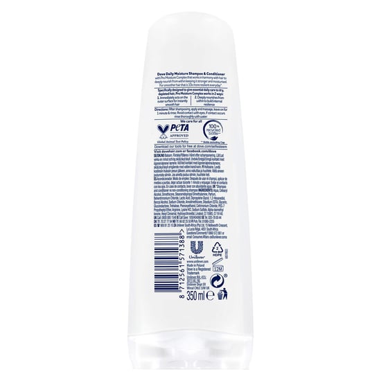 Dove Nourishing Secrets Conditioner, Daily moisture, 3 Pack, 350ml - Image 3