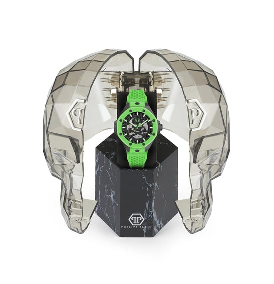 Philipp Plein Plein $keleton Royal Men's Green Watch PWPFA0624 - Image 4