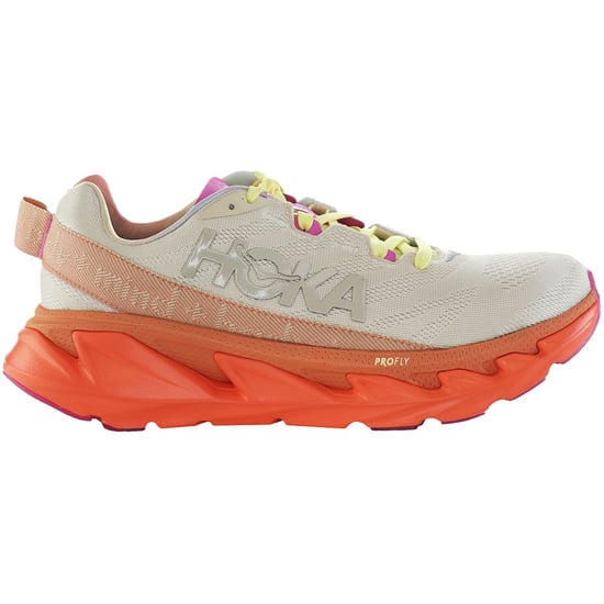 Hoka Elevon 2 Mens Beige/Orange Trainers - Image 2