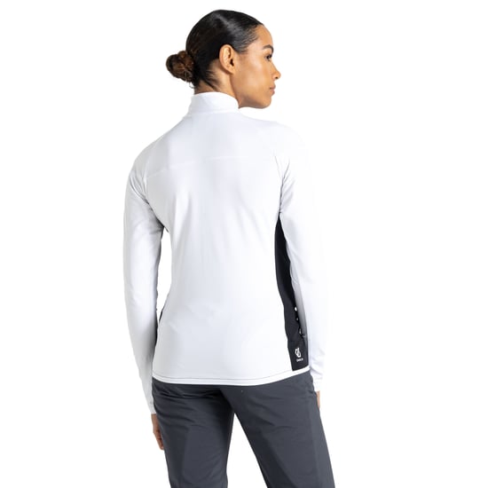 Dare 2B Womens/Ladies Elation II Core Stretch Recycled Fleece (White/Black) - Image 5