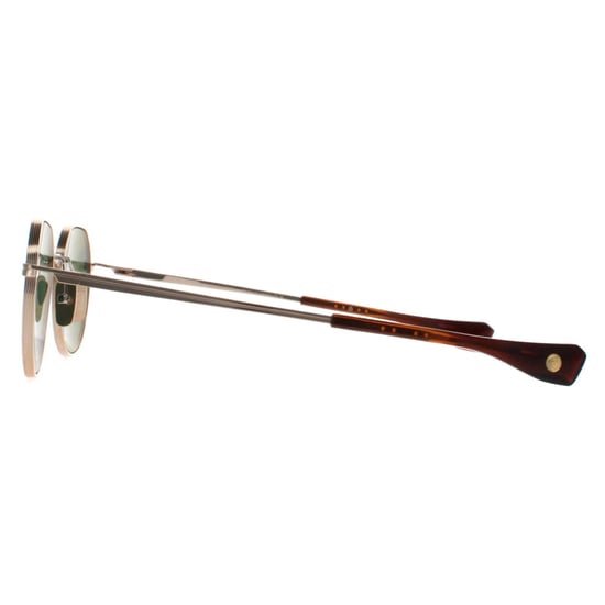 Dita Round Unisex White Gold Silver G-15 Green Vers One