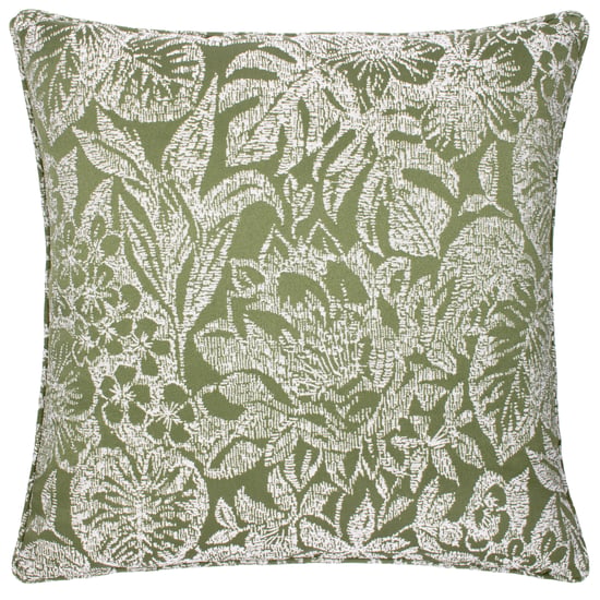 Wylder Nature Bali Botanical Jacquard Feather Filled Cushion