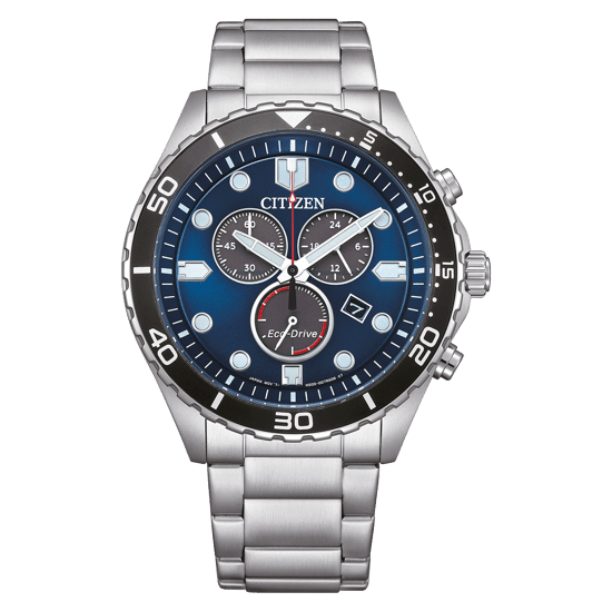 Citizen Of Sporty Aqua Men's Silver Watch AT2560-84L - Image 1