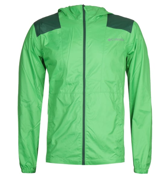 Columbia Flashback Green Windbreaker Jacket