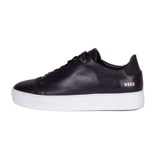 Nubikk Jagger Joe Black Leather Trainers