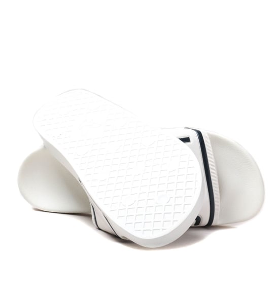 Lyle & Scott Wallace II White Sliders