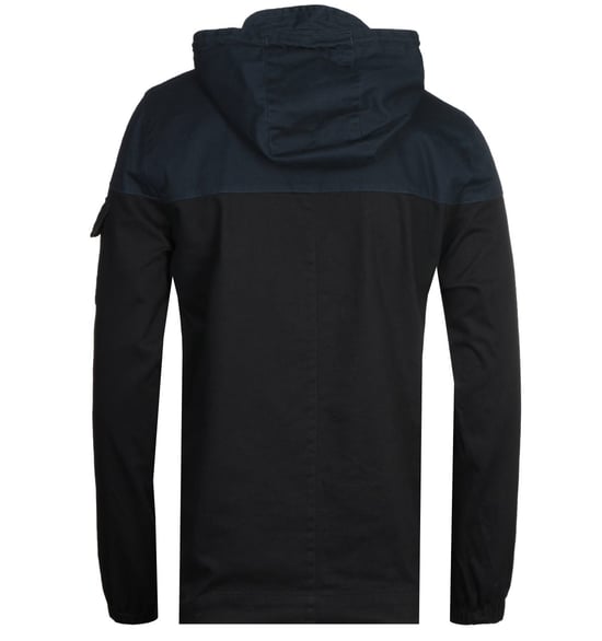 Lyle & Scott Jet Black Contrast Yoke Jacket - Image 2