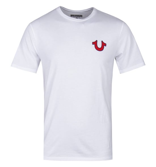 True Religion Buddha Logo White T-Shirt