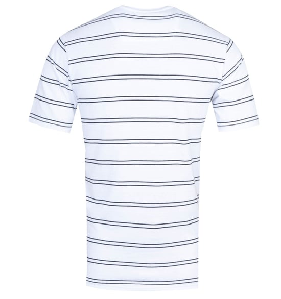 Marshall Artist Twin Stripe Nautics White T-Shirt