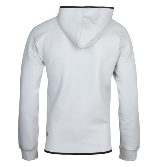 Lacoste Homme Grey Zip Through Hooded Sweatshirt - Image 2