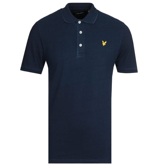 Lyle & Scott Indigo pikétröja - Image 1