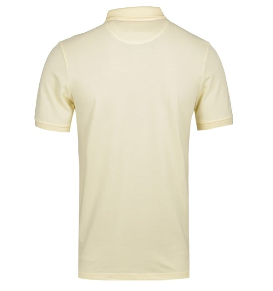 Lyle & Scott Butter Yellow Pique Polo Shirt - Image 2