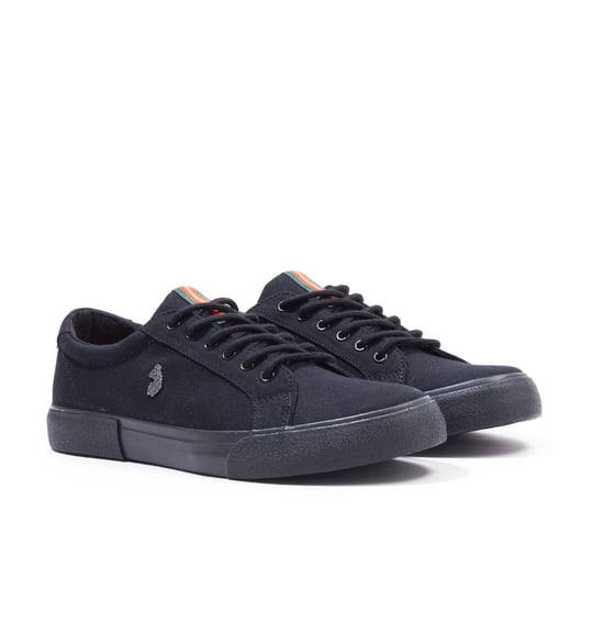 Luke 1977 Arnie Canvas Black Trainers