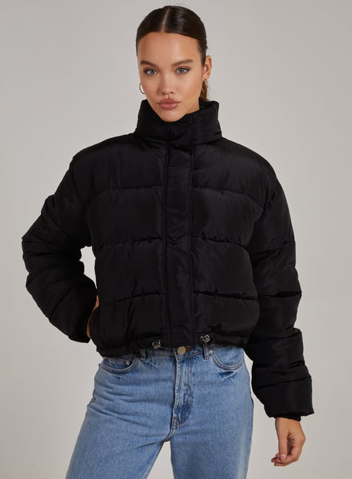 Crop Bomber Jacket