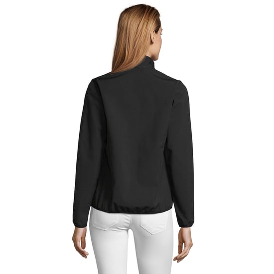 SOLS Dames/dames Radian Soft Shell Jacket (Zwart) - Image 2