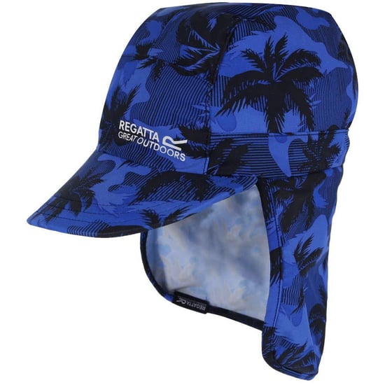 Regatta Great Outdoors Childrens/Kids Sun Protection Cap (Oxford Blue Camo)