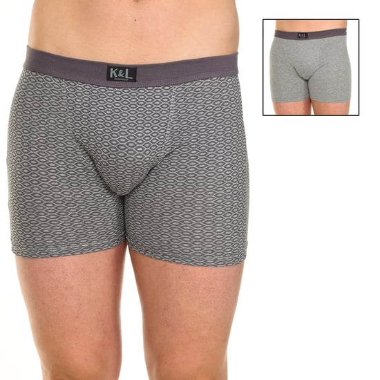 Pack-2 Basic Boxers with breathable fabric KL2009 men