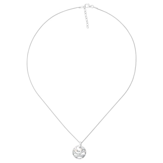 Orphelia 'Elvina' Dames 925 Sterling Zilveren Ketting met Hangertje - Zilver ZH-7085 - Image 1