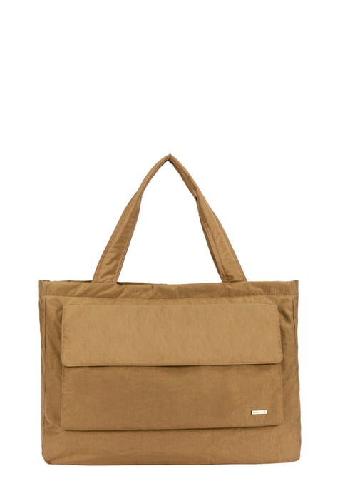 Oversized Landscape Nylon Tote