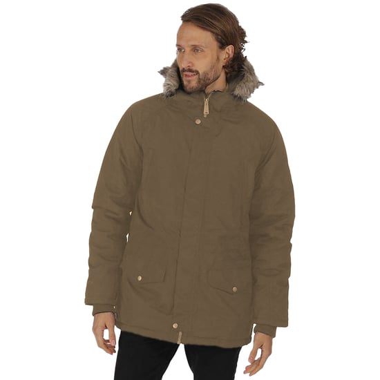 Regatta Great Outdoors Mens Salton Waterproof Insulated Parka Jacket (Camo Green)