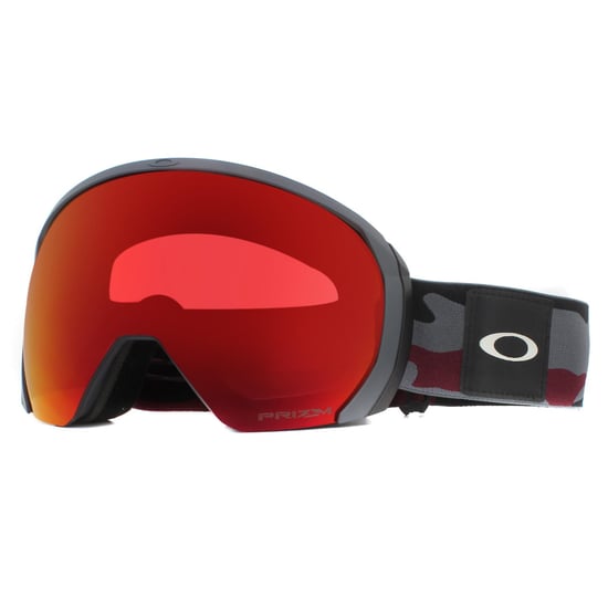 Oakley Ski Goggles Flight Path XL OO7110-15 Grenache Grey Camo Prizm Snow Torch Iridium - Image 2