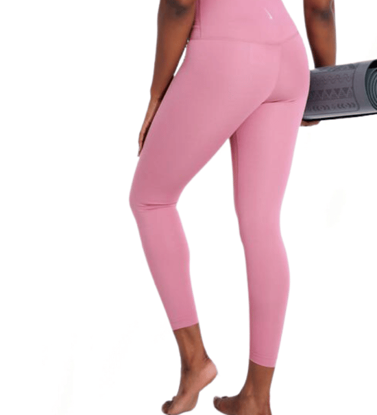 Nike Yoga Move to Zero Women's 7/8 Leggings Pastel Pink - Image 6