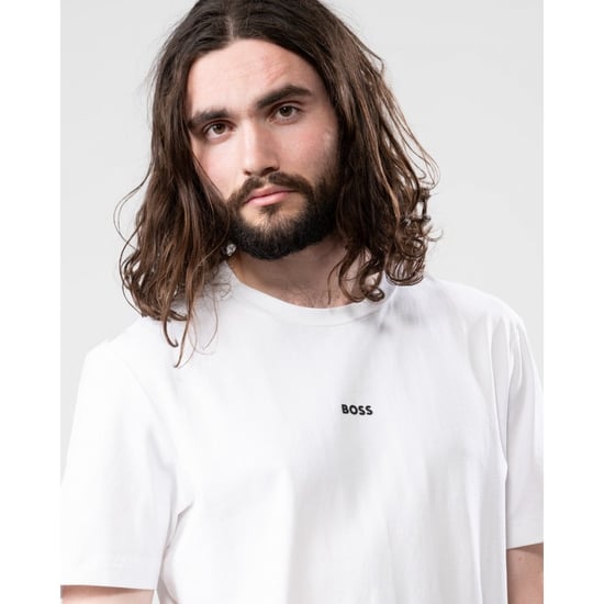 BOSS Orange TChup Mens Crew Neck Small Logo T-Shirt - Image 4