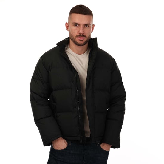 Men's Levis Laurel Short Puffer Jacket in Black