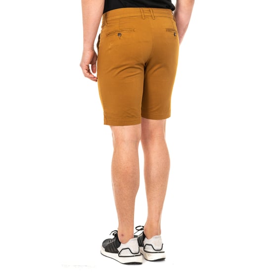 Bermuda shorts with straight cut hems and belt loops LMB008 man