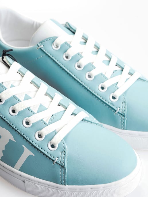 Trussardi Jeans Sneaker Dam Blå - Image 4