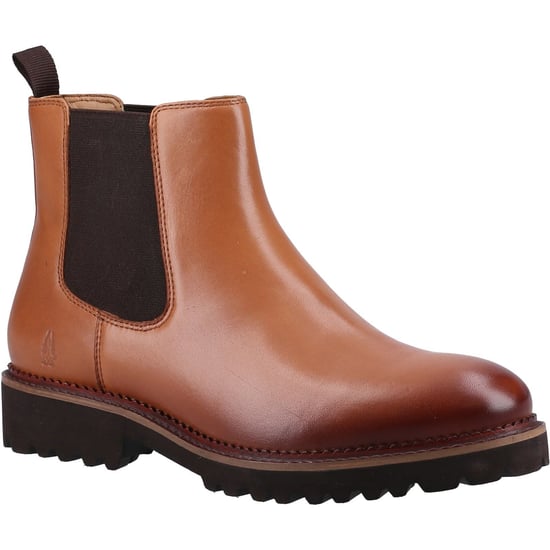 Hush Puppies Gwyneth Chelsea Suede Vrouwen Laarzen Tan - Image 1
