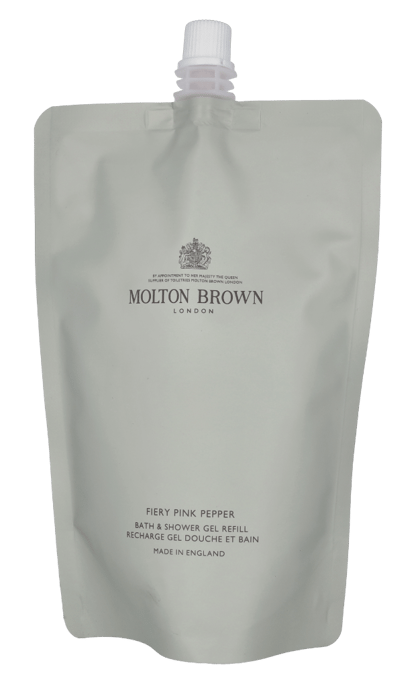M.Brown Fiery Pink Pepper Bath & Shower Gel Refill400 ml. - Image 1