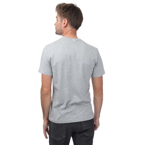 Men's Reebok Graphic Series Linear Logo T-Shirt in Grey Heather