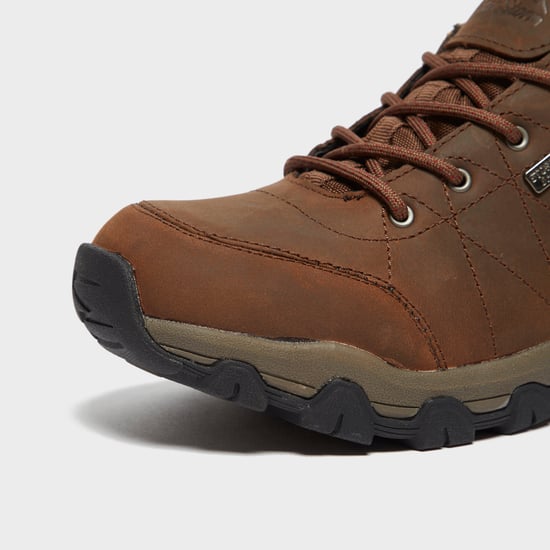 Peter Storm Women's Lindale Leather Waterproof Walking & Hiking Shoes with StormGrip Outsole