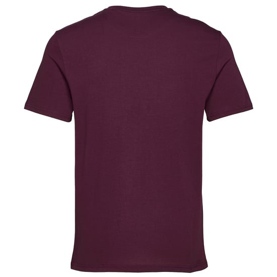 Lyle & Scott Plain T-Shirt in Burgundy - Image 2