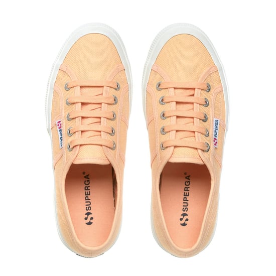 Superga Unisex Adult 2750 Cotu Classic Vegan Trainers (Orange Apricot/Avorio)