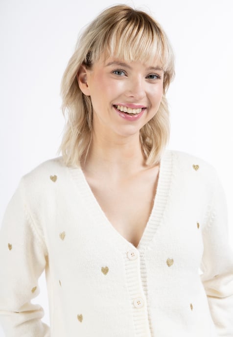 Mymo Cardigan women off-white - Image 5