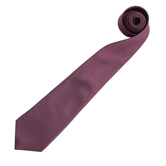 Premier Mannen “Kleuren” Effen Mode / Zakelijke Stropdas (Paars) - Image 2