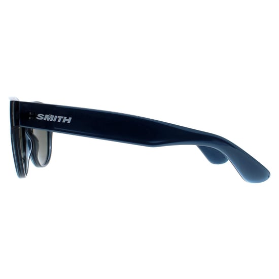 Smith Round Unisex Blue Crystal Chromapop Violet Mirror Sophisticate