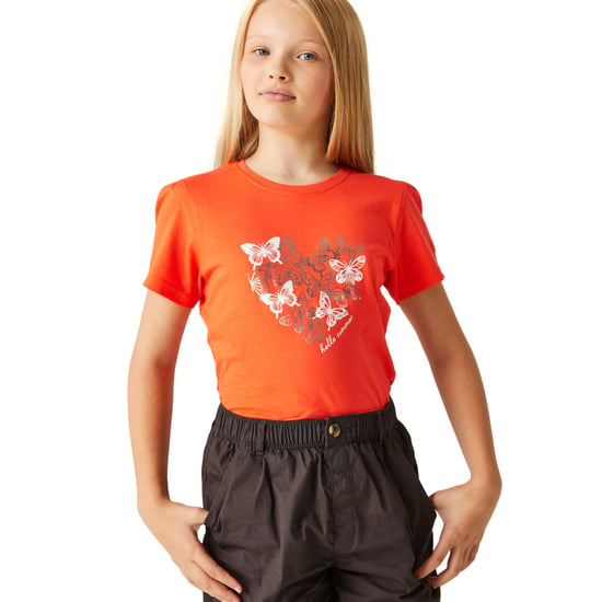 Regatta Kinderen/kinderen bosley vii vlinders t-shirt - Image 3